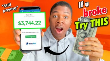 Best Money Making App If Your Broke! *Still Paying* (Free PayPal money 2021)