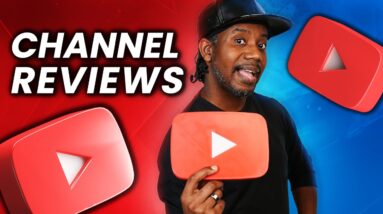 YouTube Channel Reviews and Advice for Small Channels