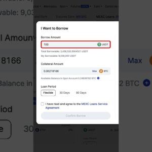How I got a Crypto Loan on MEXC Exchange
