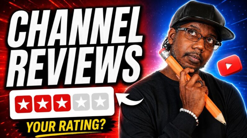 LIVE CHANNEL REVEIWS - REAL ADVICE FOR SMALL CHANNELS!