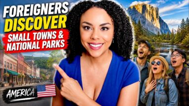 Foreign Tourists React to Yosemite, Sequoias, and Hidden USA Gems
