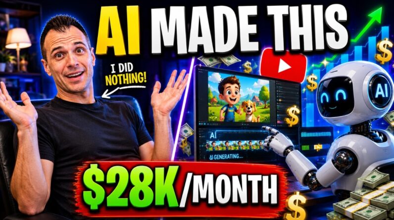 How to MAKE MONEY on YouTube Using AI (WITHOUT Making Videos From Scratch)