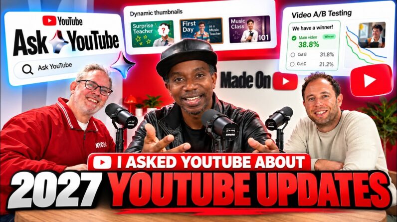 YouTube Employees Just Revealed HUGE 2027 Updates (Dynamic Thumbnails and Video A/B Testing)
