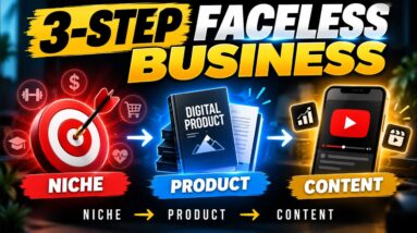 The Simple 3-Step System to Make Money Without Showing Your Face