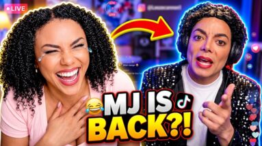 Hilarious TikTok Michael Jackson Is  Getting Famous Overnight! (I'm Crying 🤣)